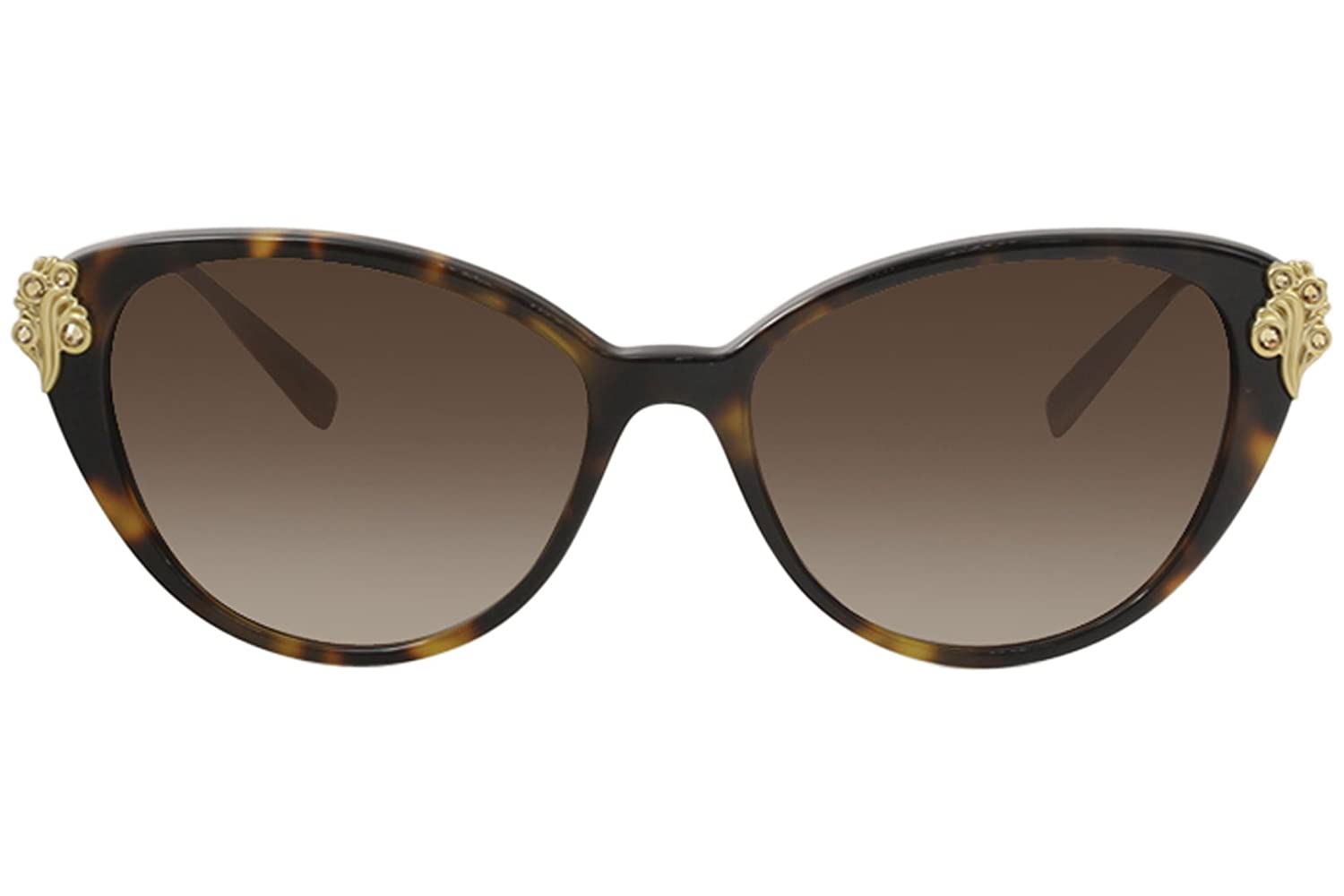 Versace Sunglasses VE4351B 5267/13 55mm Havana-Gold / Brown Gradient Lens