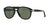 Persol Sunglasses PO0649 95/31 56mm Black / Green Lens