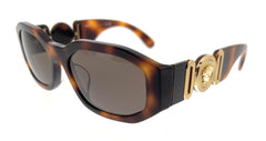 Versace Sunglasses VE4361F 521773 53mm Havana / Dark Brown Lens