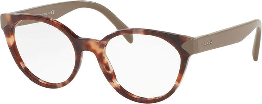 Prada Eyeglasses PR01TV UE01O1 51mm Havana / Demo Lens