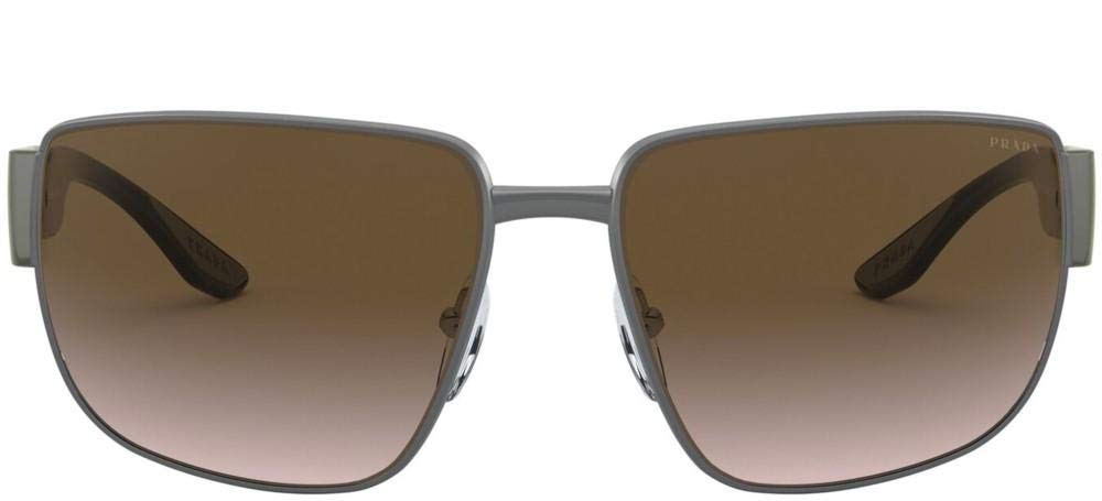 Prada Sport Sunglasses PS56VS 7CQ04G 62mm Gunmetal / Brown Gradient Lens