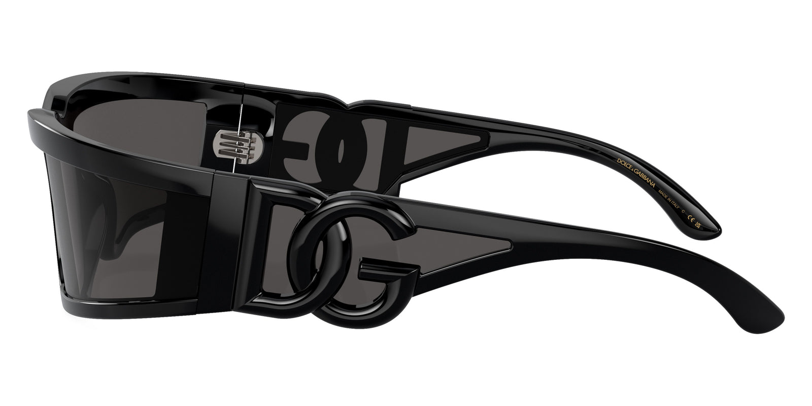 Dolce & Gabbana Sunglasses DG6198 50187 63mm Black / Dark Grey Lens