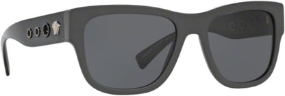 Versace VE4319 519487 56mm Square Sunglasses Sand Grey / Grey Lens