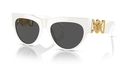 Versace Sunglasses VE4440U 314/87 56mm White / Dark Grey Lens