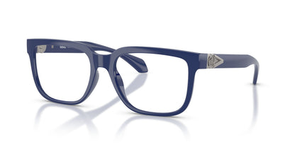 Versace VE3377U 5450 Eyeglasses 55mm Solid Blue / Clear Demo Lens