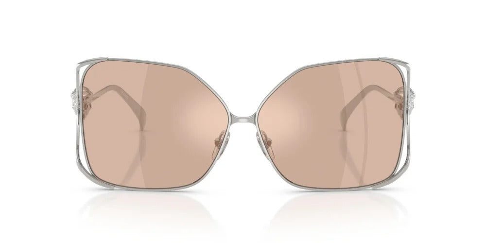 Versace Sunglasses VE2288 1001/5 62mm Silver / Light Pink Mirror Silver Lens