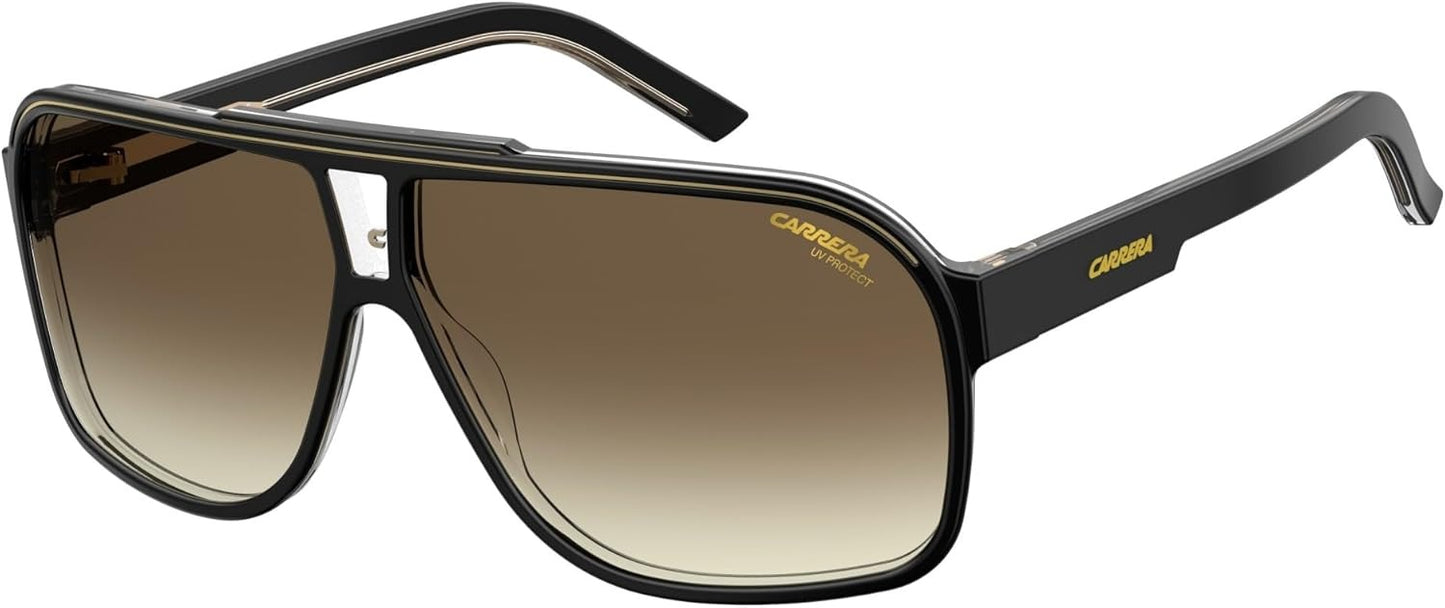 Carrera GRAND PRIX 2/S 807-HA Sunglasses 64mm Black / Brown Gradient Lens