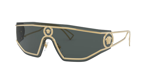 Versace Sunglasses VE2226 100287 45mm Gold / Grey Lens