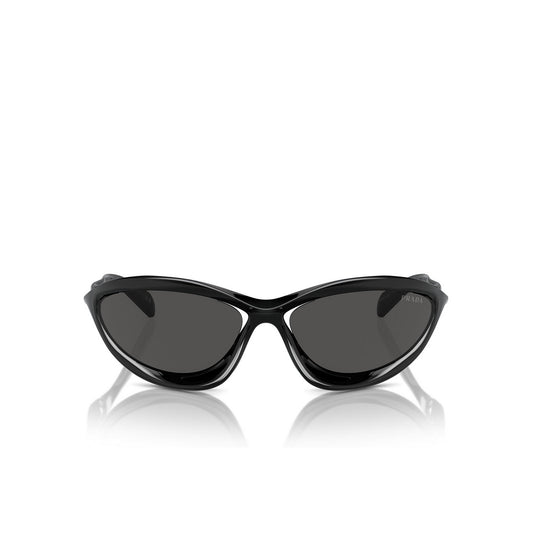 Prada Sunglasses PRA23S 1AB5S0 60mm Black / Dark Grey Lens