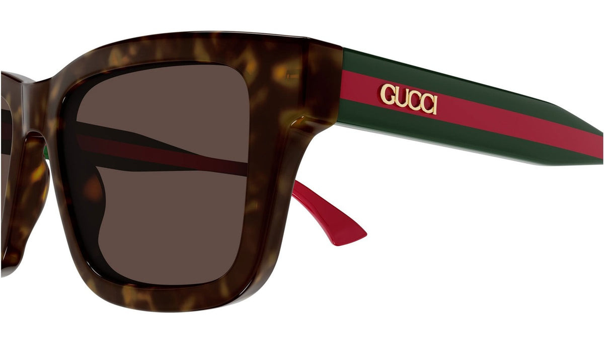 Gucci Sunglasses GG1869S 002 53mm Havana / Brown Lens
