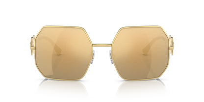 Versace Sunglasses VE2248 10027P 58mm Gold / Brown Mirror Gold Lens