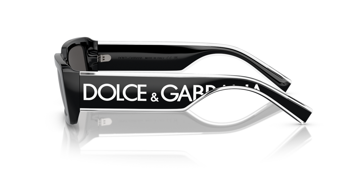 Dolce & Gabbana Sunglasses DG6187 50187 53mm Black / Dark Grey Lens