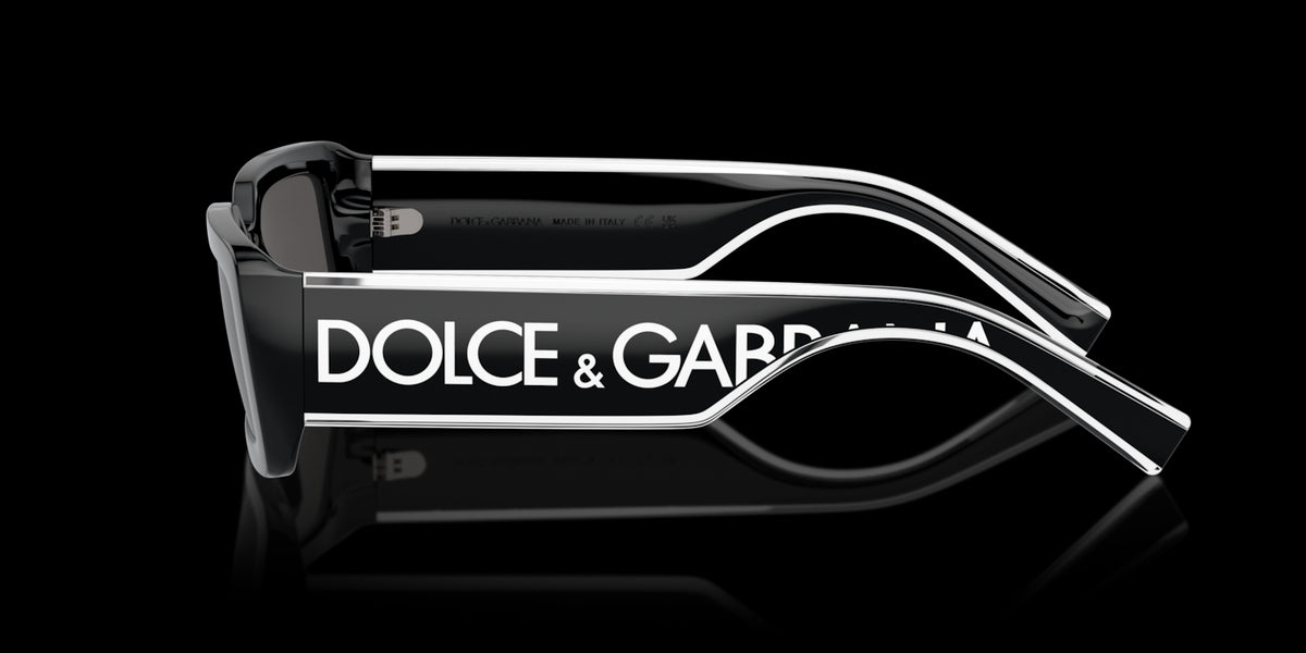 Dolce &amp; Gabbana Sunglasses DG6187 50187 53mm Black / Dark Grey Lens