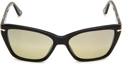Persol PO3023S 9583 56mm Sunglasses Black / Light Green Photochromic Polarized Lens - image 2