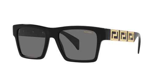 Versace Sunglasses VE4445 GB181 54mm Black / Polar Dark Grey Lens