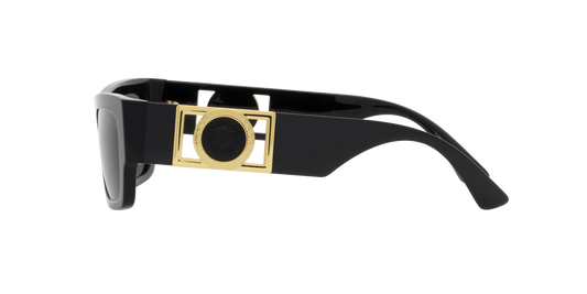 Versace Sunglasses VE4416U GB187 53mm Black / Dark Grey Lens