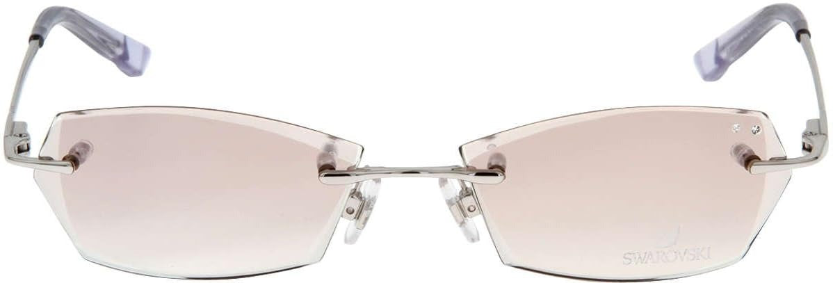 Swarovski Sunglasses SW5015 016 55mm Silver / Brown Lens