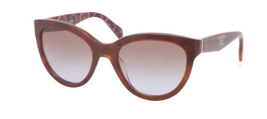 Prada Sunglasses PR05PS MAU6P1 55mm Havana / Brown Grey Gradient Lens