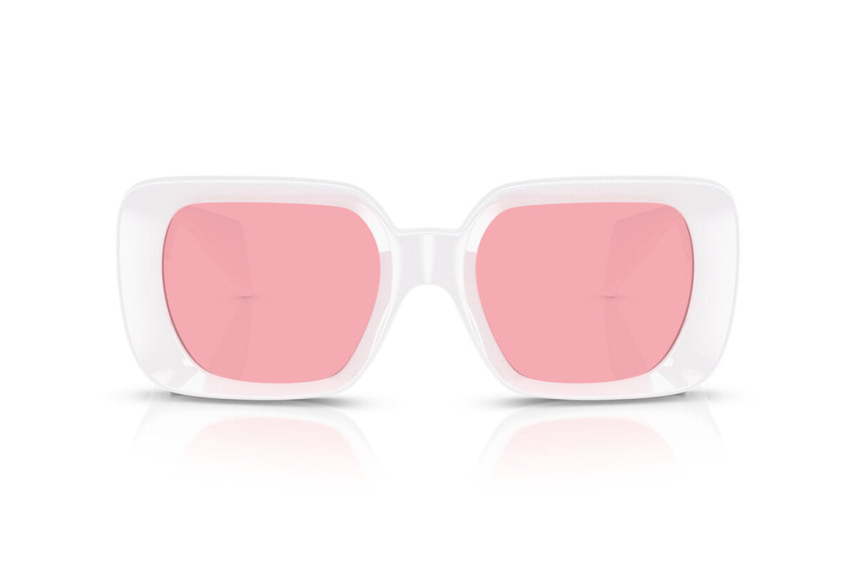 Versace Sunglasses VE4473U 31484 54mm Bianco / Pink Lens