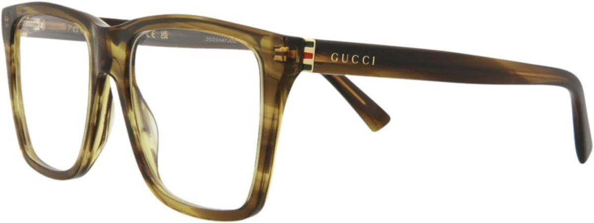 Gucci GG0452O 004 Eyeglasses 54mm Havana / Clear Demo Lens