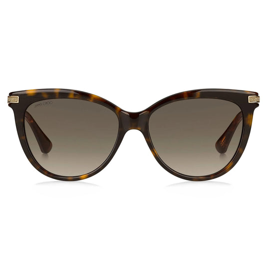 Jimmy Choo Sunglasses JC AXELLE GS 086HA 56mm Havana / Brown Gradient Lens