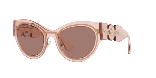 Versace Sunglasses VE2234 125273 53mm Transparent Pink / light brown Lens