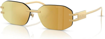 Versace Sunglasses VE2274 10027P 58mm Gold / Brown Mirror Gold Lens