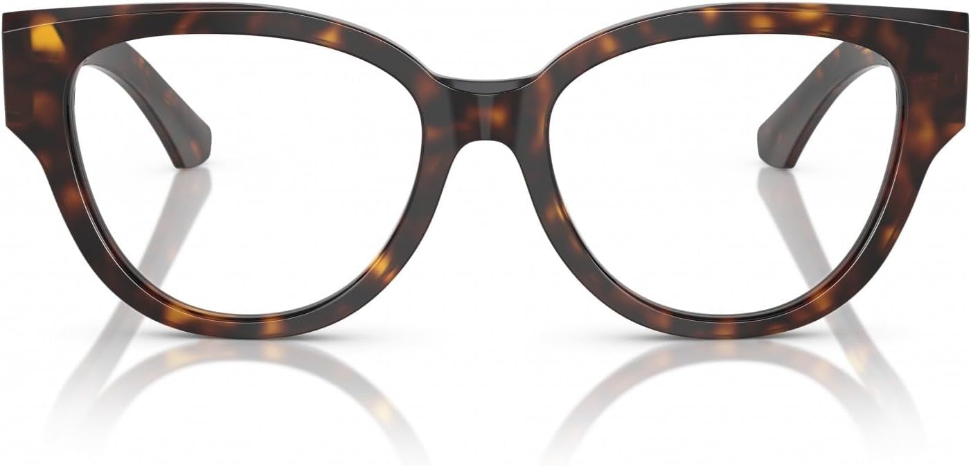 Burberry BE2421 3002 Eyeglasses 51mm Dark Havana / Clear Demo Lens