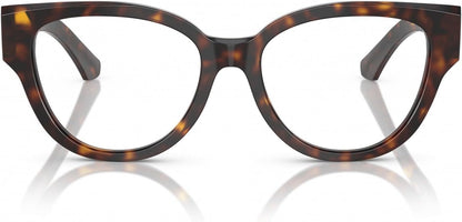 Burberry BE2421 3002 Eyeglasses 51mm Dark Havana / Clear Demo Lens