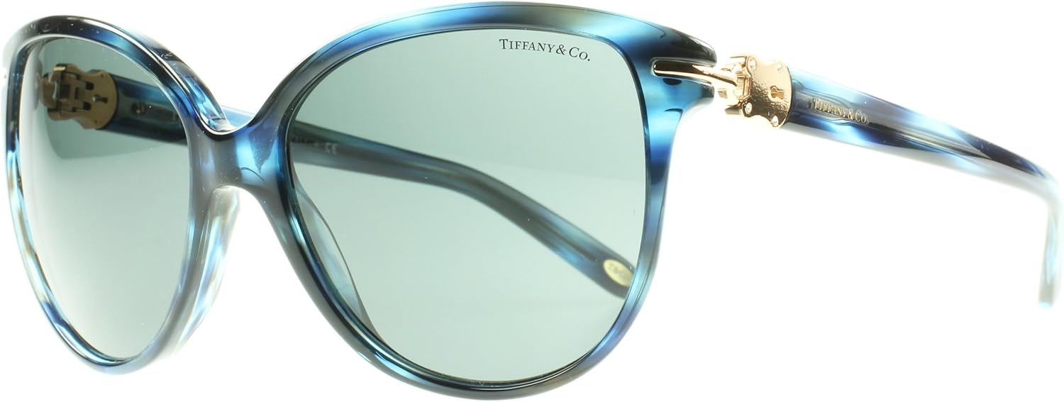 Tiffany & Co VINTAGE Sunglasses TF4064B 8113/3F 58mm Blue / Blue Lens