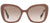 Prada Sunglasses PR03YS 01Y1L0 53mm Alabaster Crystal / Gradient Brown Lens