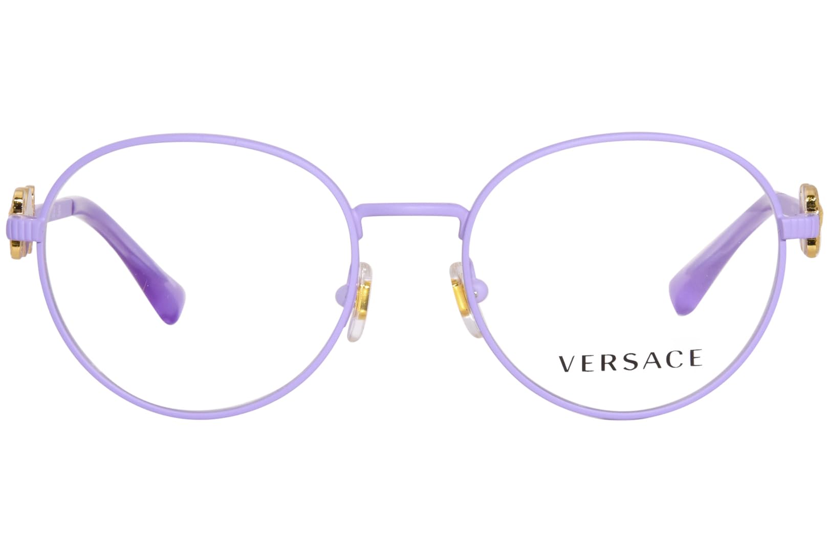 Versace Kids Eyeglasses VK1002 1497 46mm Matte Violet / Demo Lens