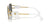 Versace Sunglasses VE2251 147187 63mm Gold / Dark Grey Lens
