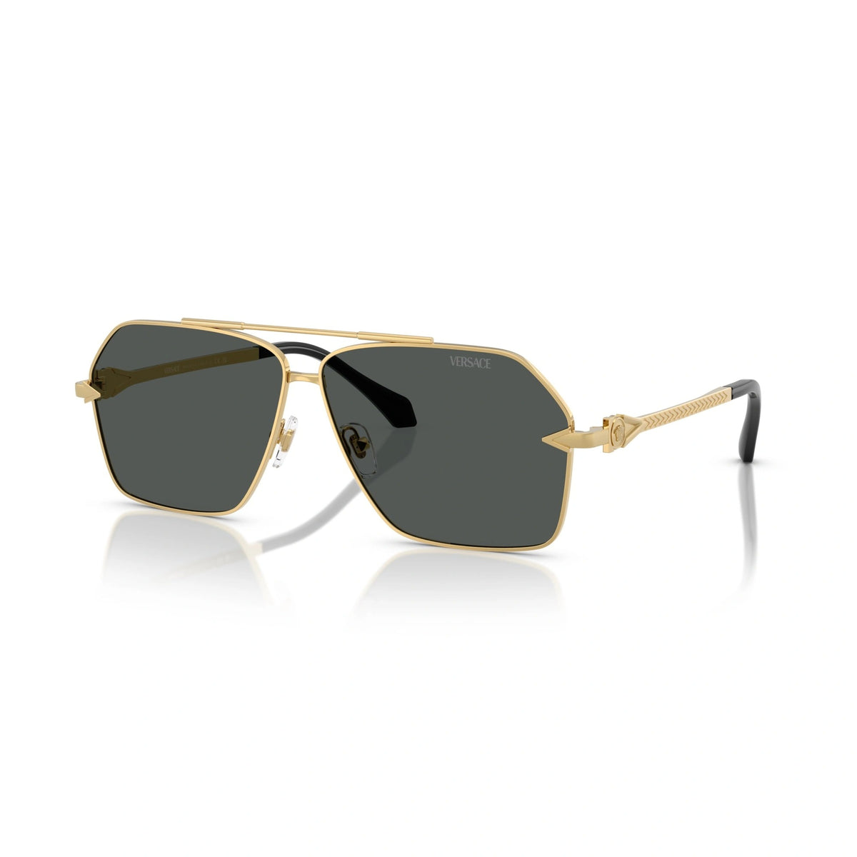 Versace Sunglasses VE2284 100287 63mm Gold / Dark Grey Lens