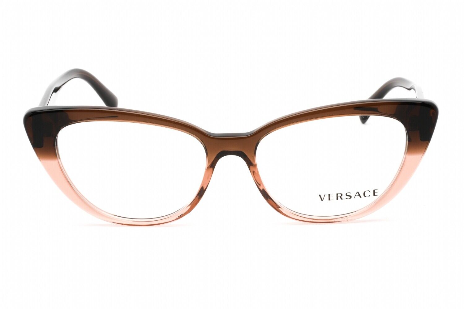 Versace Eyeglasses VE3286 5332 54mm Transparent Brown Gradient / Demo Lens