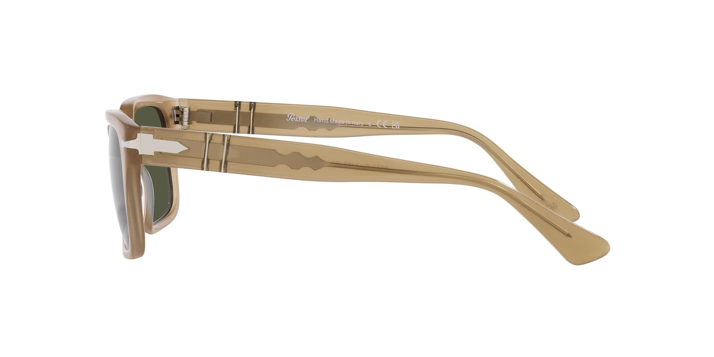 Persol Sunglasses PO3272S 116931 55mm Beige Opal / Green Lens