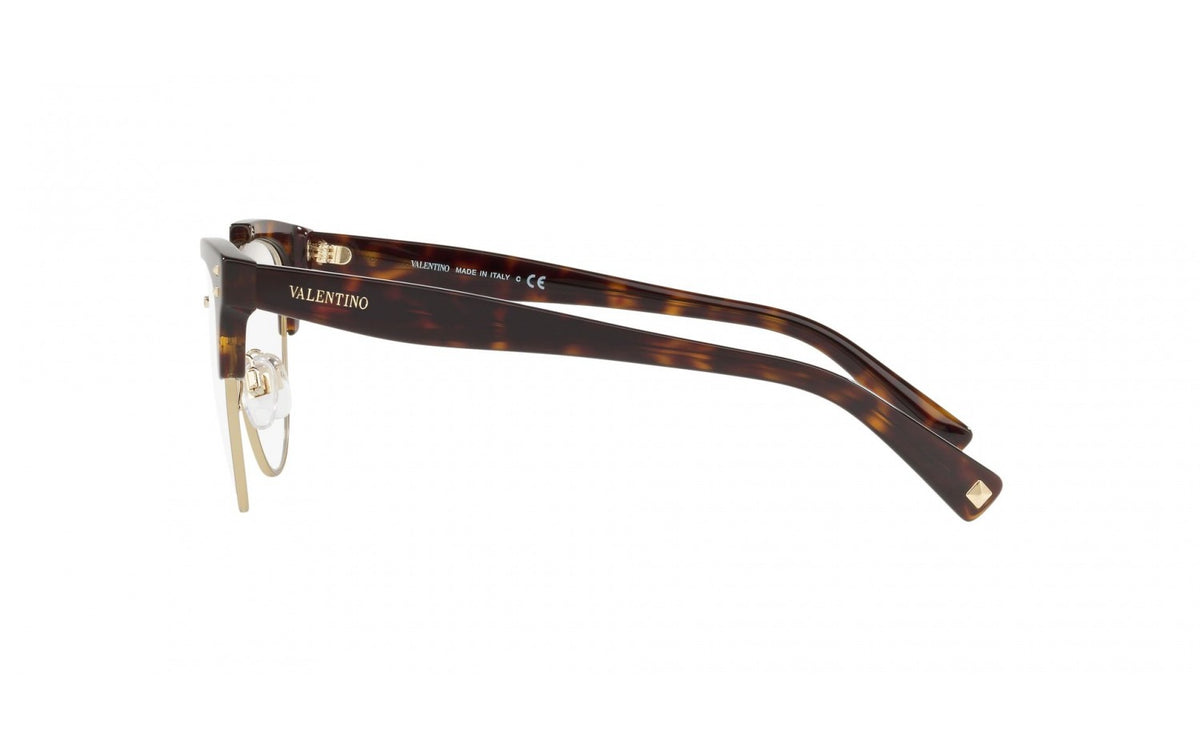Valentino Eyeglasses VA3027 5002 53mm Havana / Demo Lens