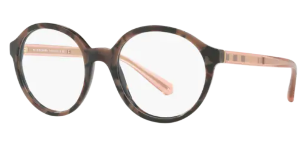 Burberry Eyeglasses BE2254 3624 51mm Spotted Brown / Demo Lens