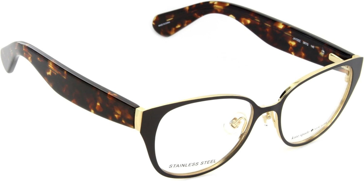Kate Spade JAYDEE Eyeglasses 0RTG 49mm Havana Gold / Demo Lens