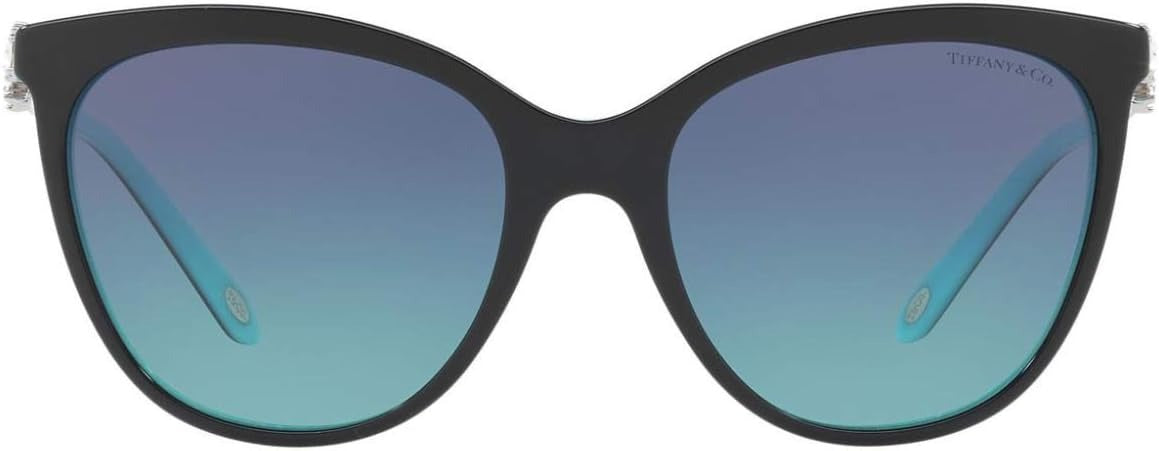 Tiffany & Co Sunglasses TF4131HB 80559S 56mm Black / Blue Gradient Lens