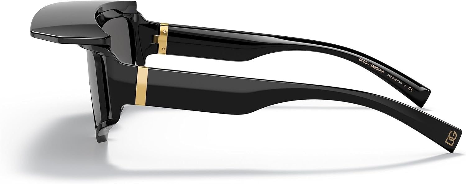 Dolce & Gabbana Sunglasses DG6177 501/87 Black / Dark Grey Lens