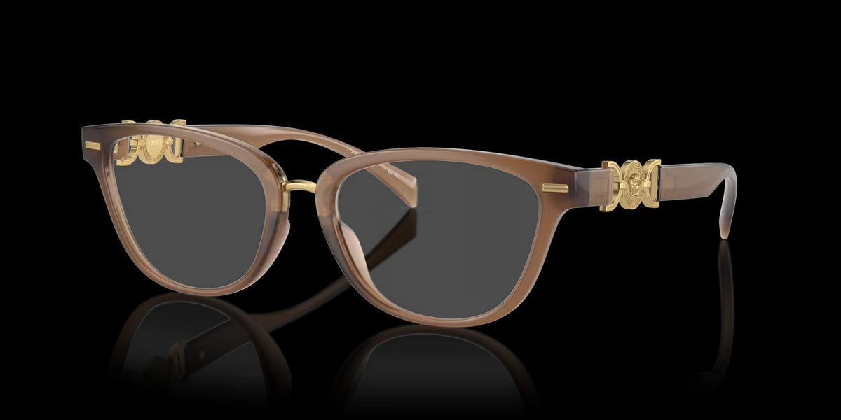 Versace Eyeglasses VE3336U 5403 54mm Opal Beige / Demo Lens