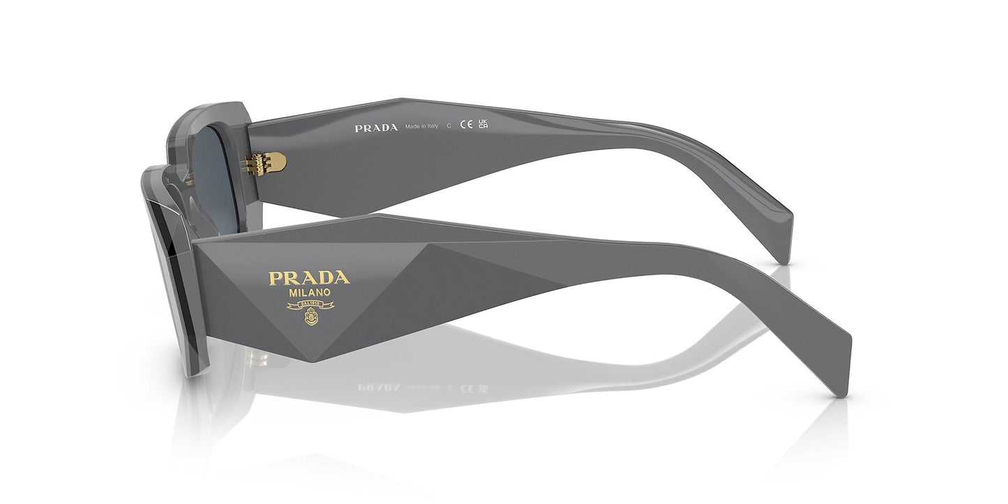 Prada Sunglasses PR17WS 11N09T 49mm Marble Black / Dark Grey Lens