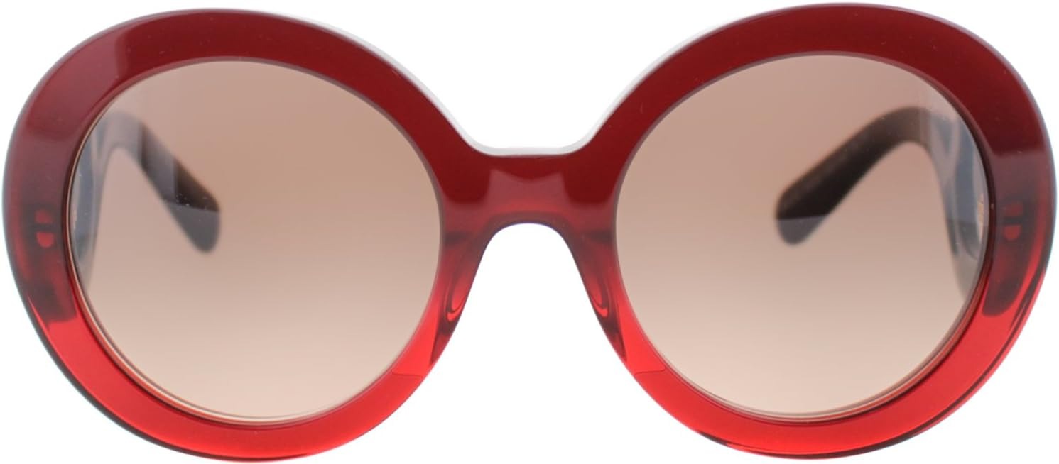 Prada Sunglasses PR27NS MAX0A5 55mm Red / Brown Gradient Lens