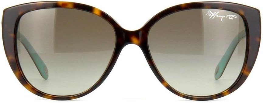 Tiffany & Co VINTAGE Sunglasses TF4082 80153M 56mm Havana / Grey Lens