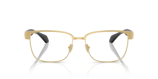 Versace VE1306 1002 Eyeglasses 57mm Gold / Clear Demo Lens