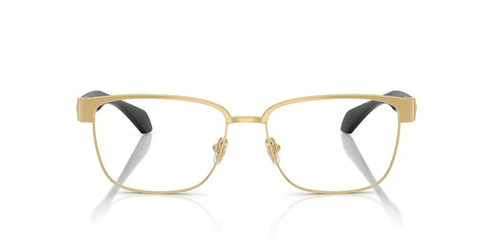 Versace VE1306 1002 Eyeglasses 57mm Gold / Clear Demo Lens