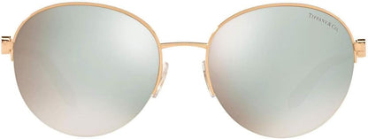 Tiffany & Co Sunglasses TF3053 610964 56mm Rose Gold / Silver Mirror Lens