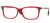 Burberry Eyeglasses BE2337 3495 52mm Red / Demo Lens