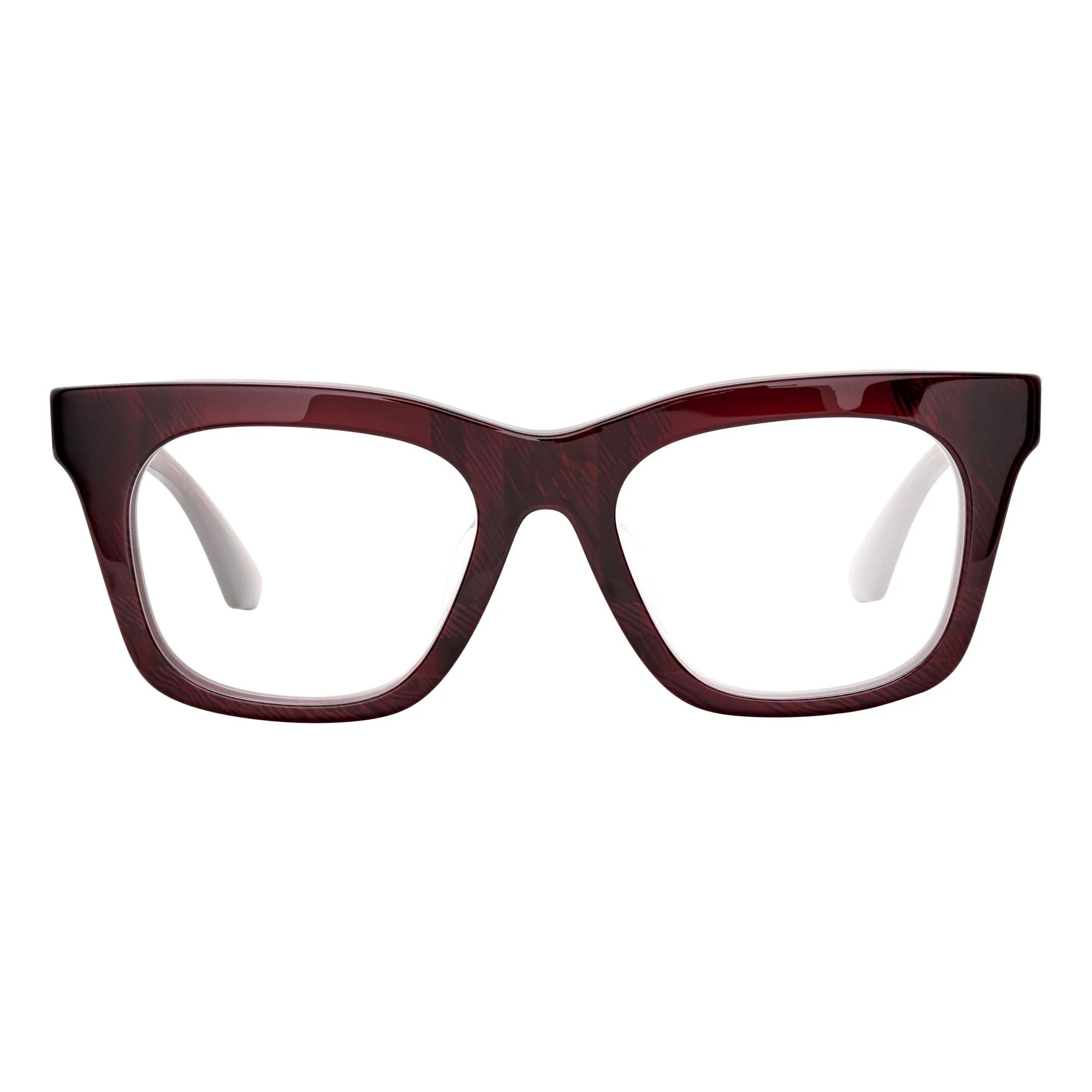 Burberry Eyeglasses BE2407F 4115 51mm Check Red / Demo Lens
